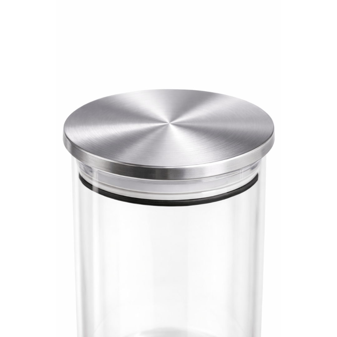 Pote Plus Com Tampa De Metal Nadir 540Ml