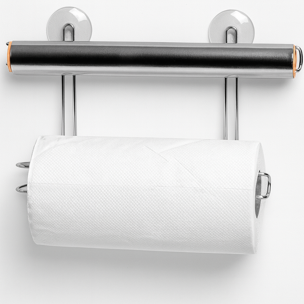 Suporte Papel 2 Rolos Cr Niquelart
