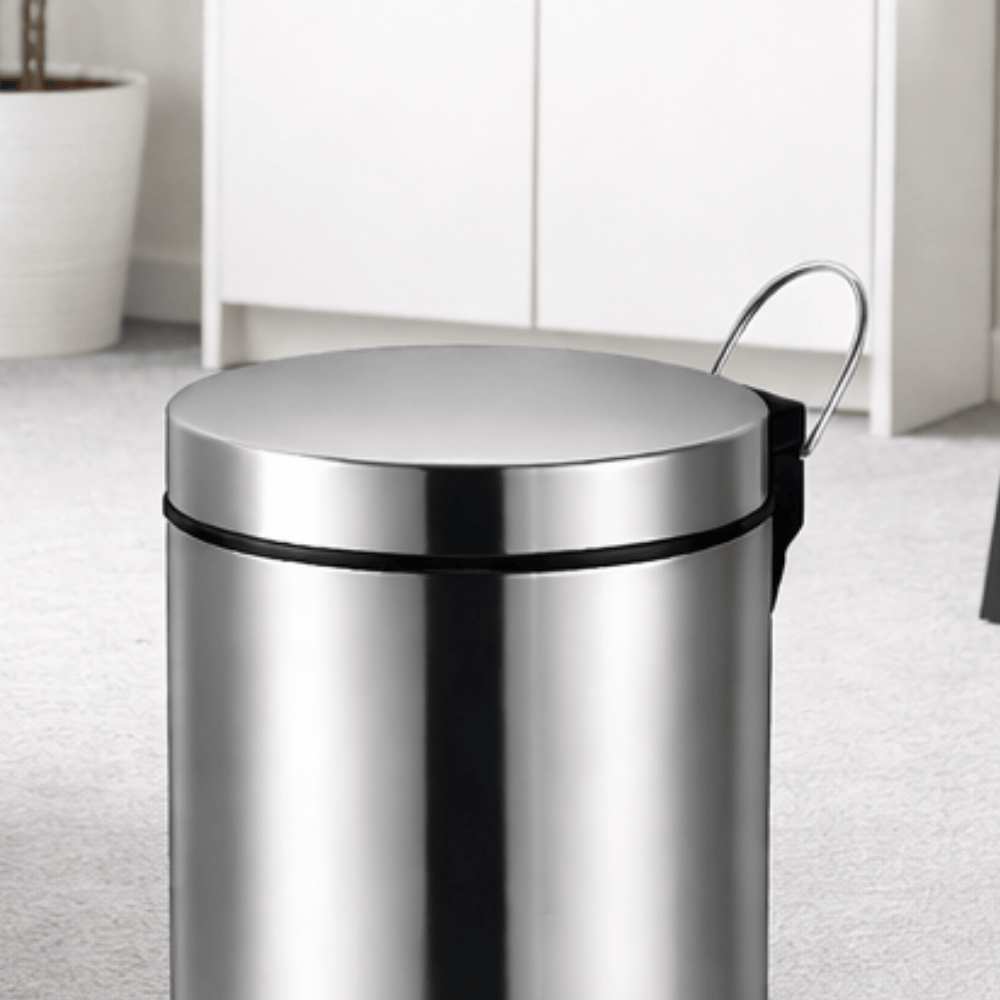 Lixeira Inox Brilhante 5L Newway