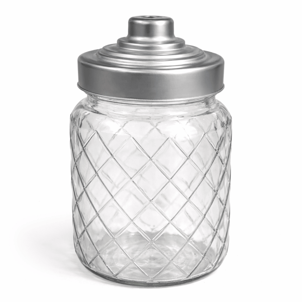 Pote de Vidro com Tampa 1L NewWay