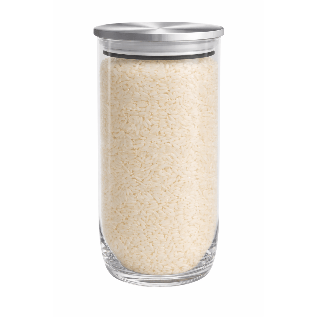 Pote Plus Com Tampa De Metal Nadir 1,2 Litros