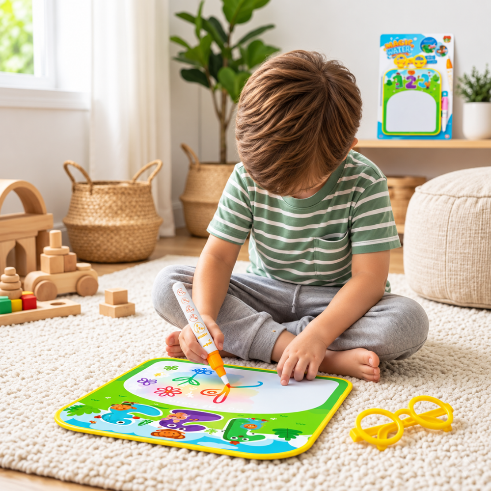Desenho Acqua Divertido Letras e Números DM Toys