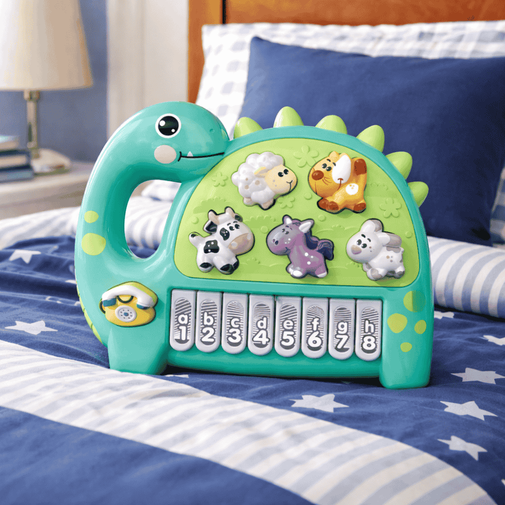 Brinquedo Educativo Dino Musical Dm Brasil