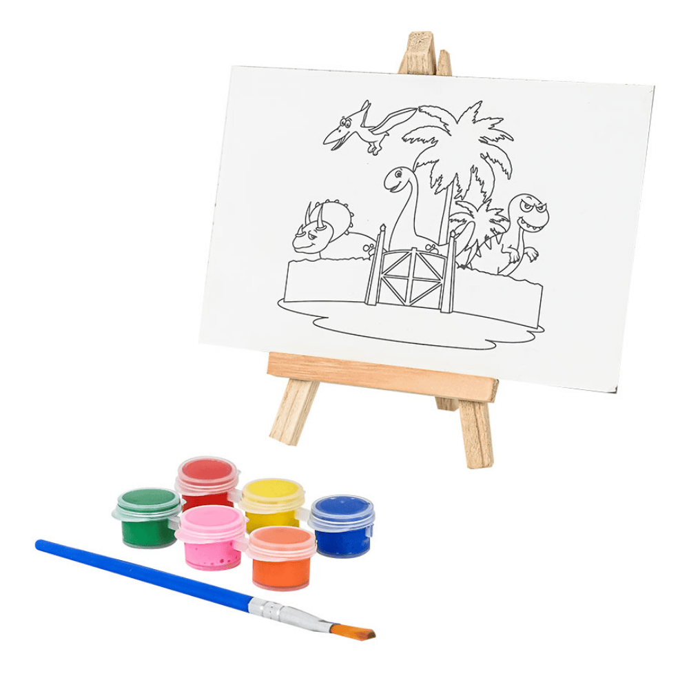Kit Pintura Mini Cavalete Dmbrasil