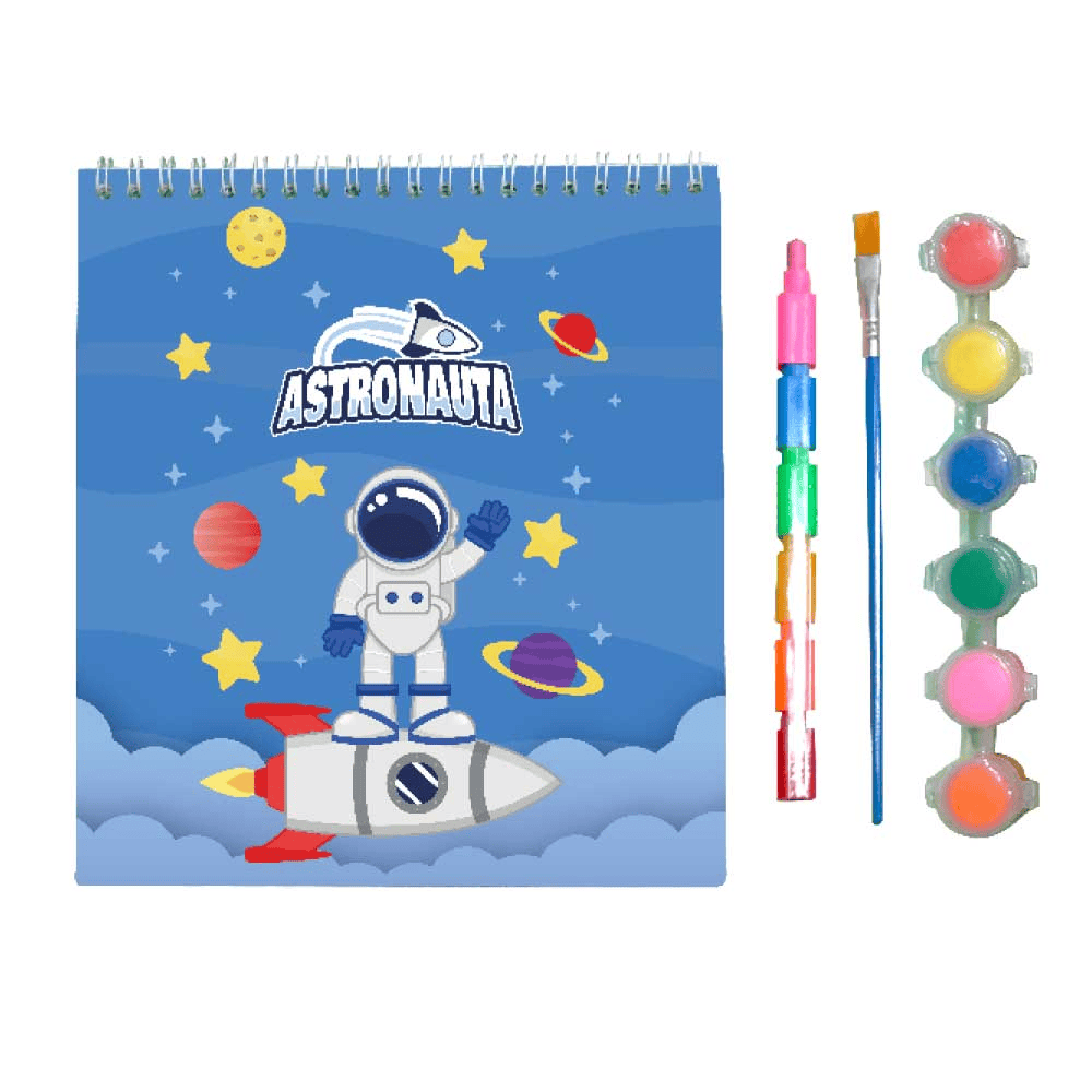 Kit Pintura Bloquinho Dmbrasil