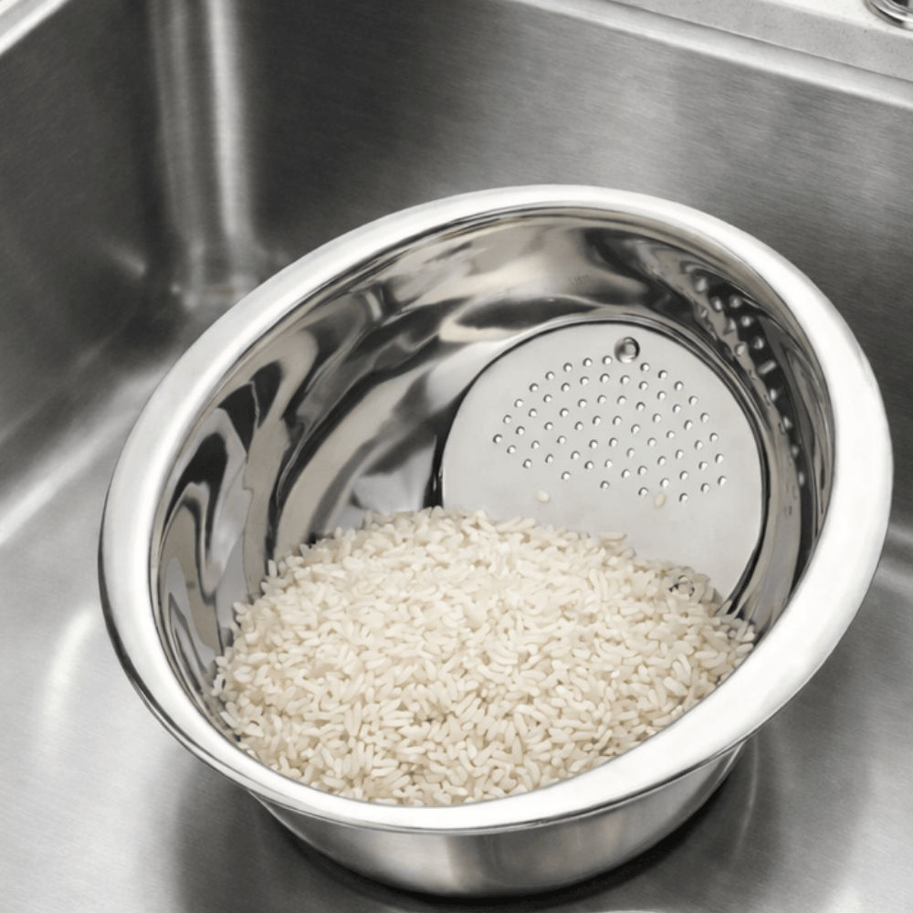 Escorredor de Arroz Inox Prime 25cm Coliseu 2223