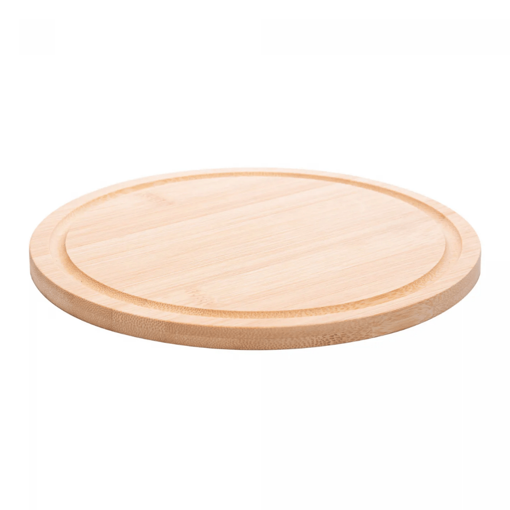 Tábua De Bambu Round 20X20Cm Coliseu