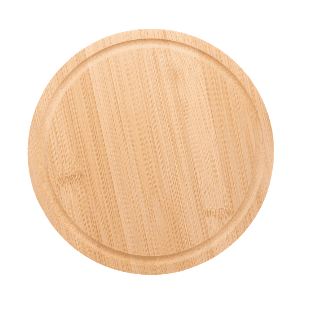 Tábua De Bambu Round 20X20Cm Coliseu