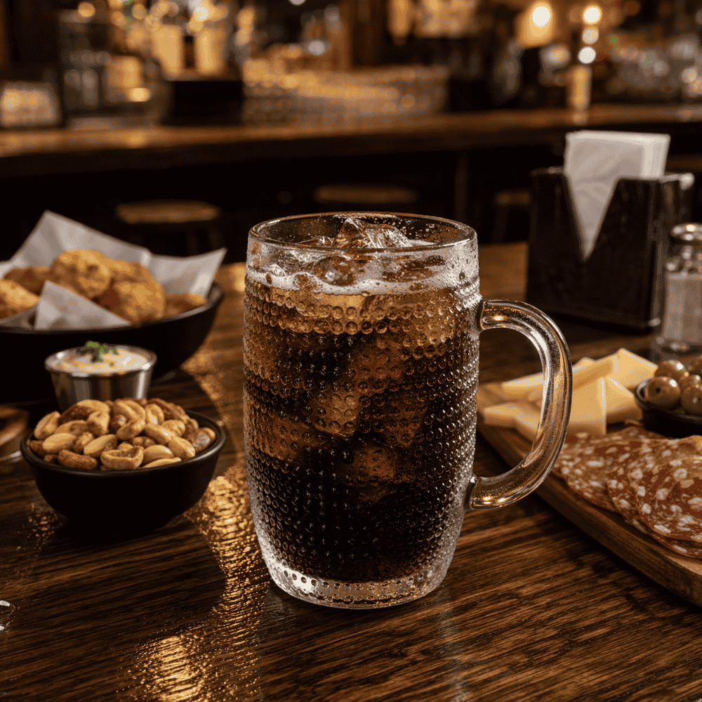 Caneca De Chopp De Vidro Riviera 375Ml Krystalmix 107110