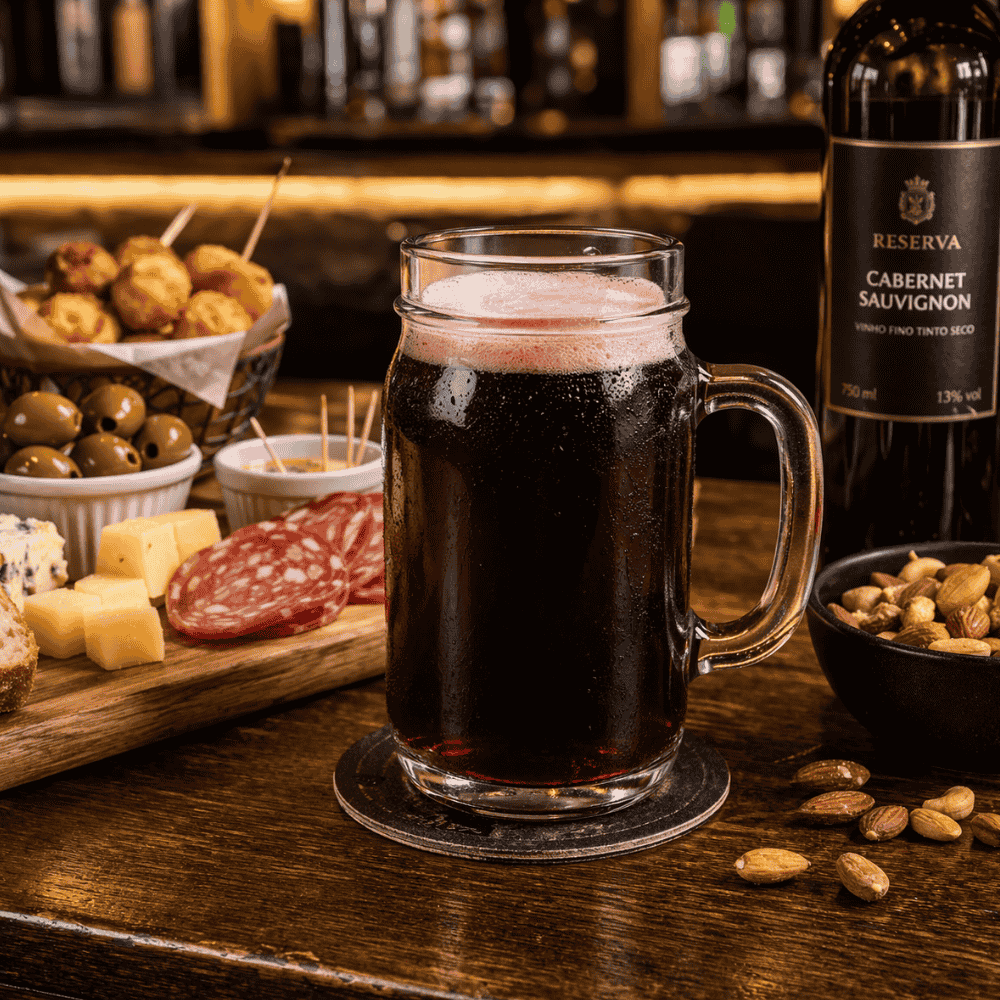 Caneca De Chopp Lisa 375Ml Krystalmix