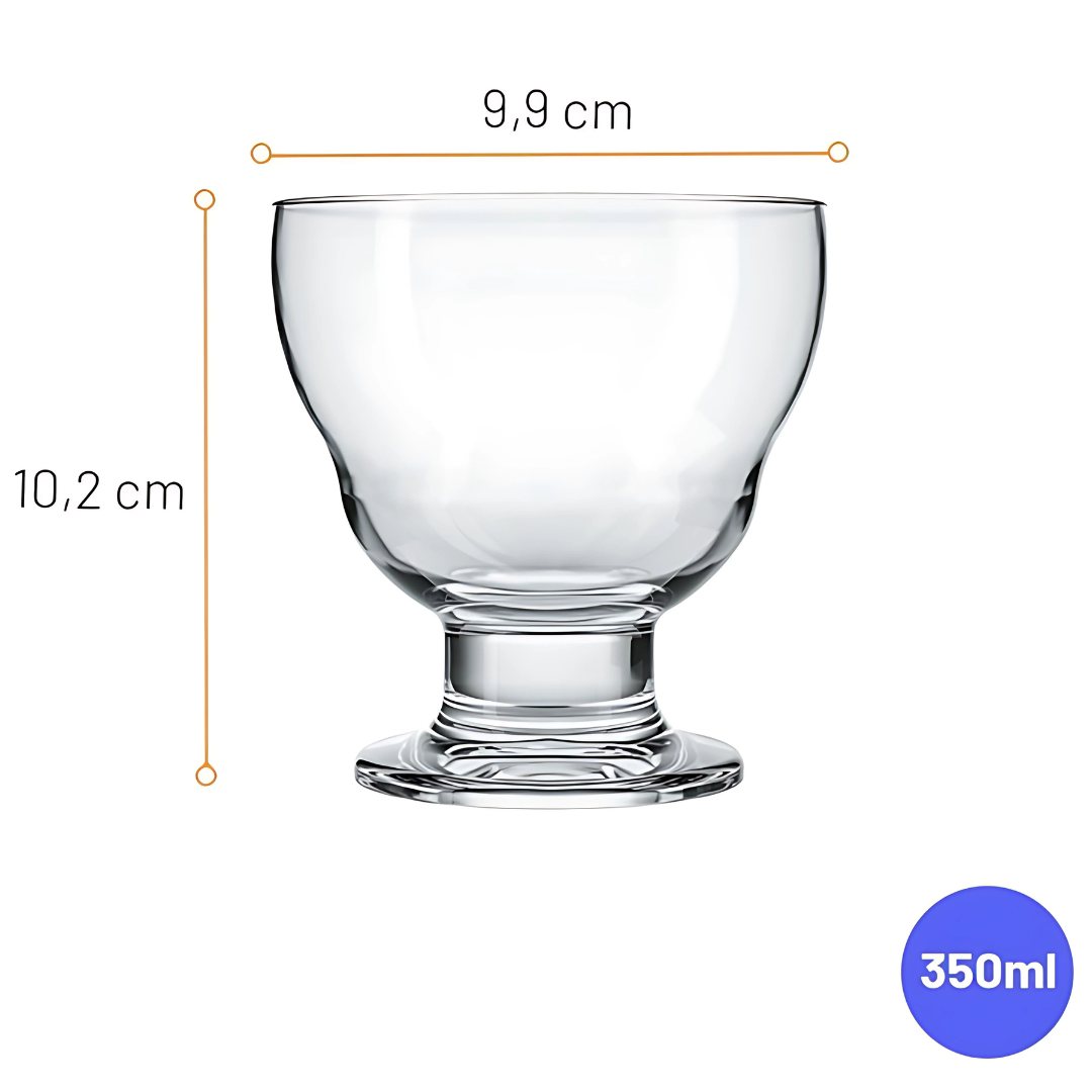Taça Samba Sorvete 350Ml Nadir