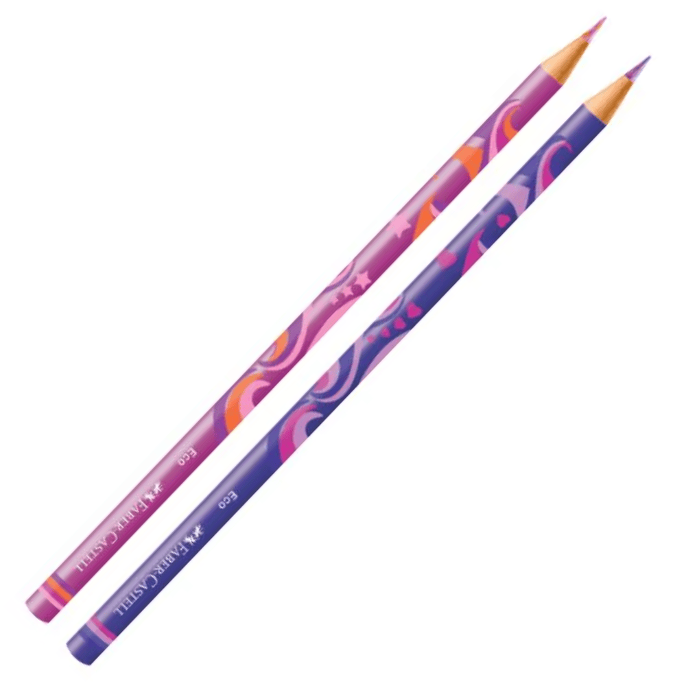 Ecolápis De Cor 12+2 Coleção Unicórnio Faber-Castell