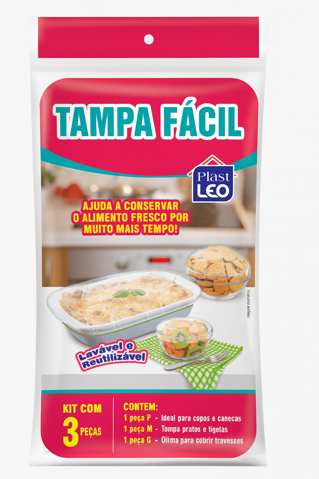 Tampa Fácil Plast-Leo
