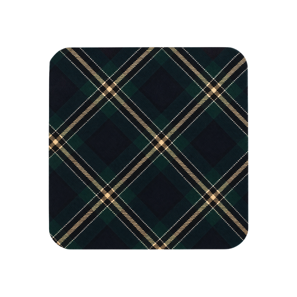 Porta Copo Decorativo de Natal 10x10cm 4 Peças Multiart