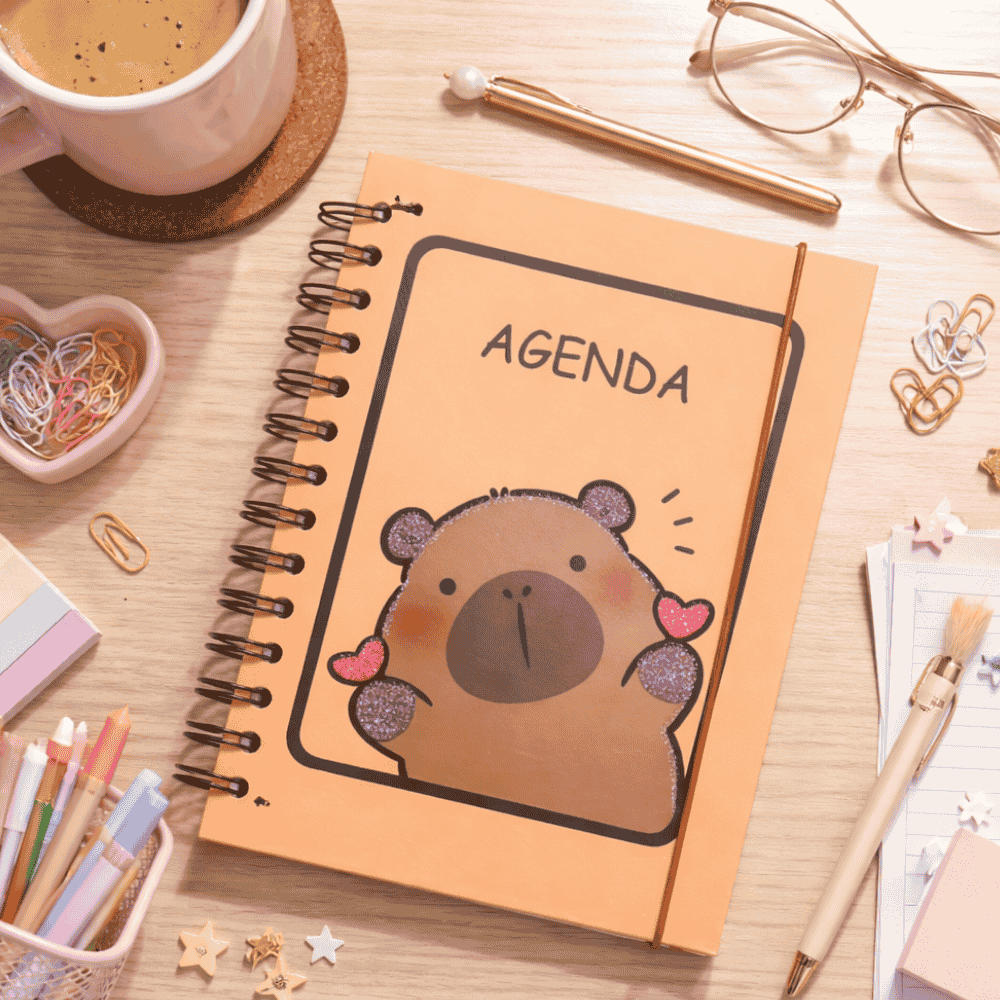 Agenda Permanente Capivara 160 Folhas Interponte