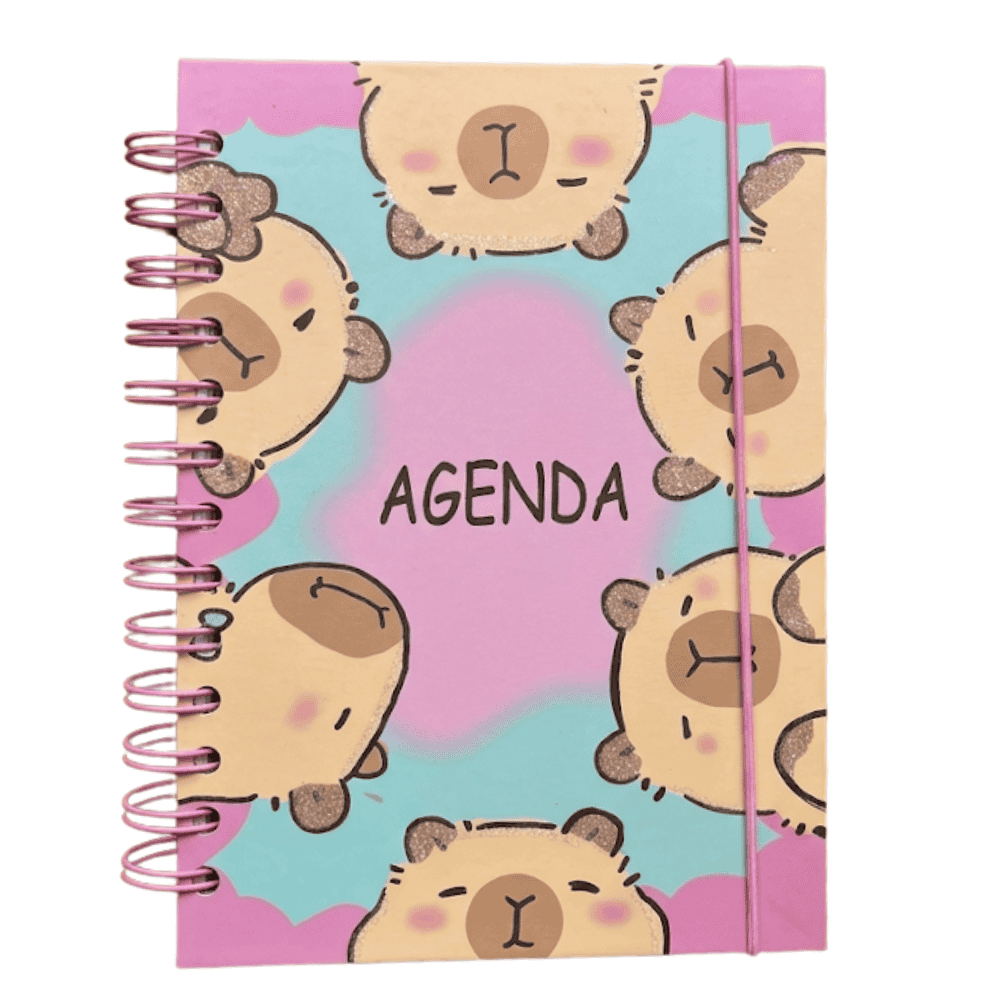 Agenda Permanente Capivara 160 Folhas Interponte