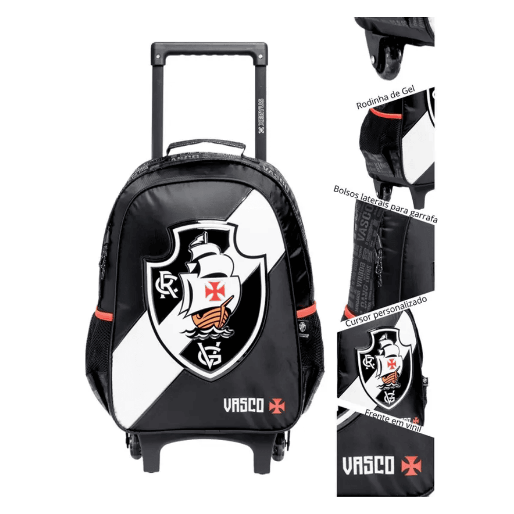 Mochila Com Rodas Vasco Xeryus