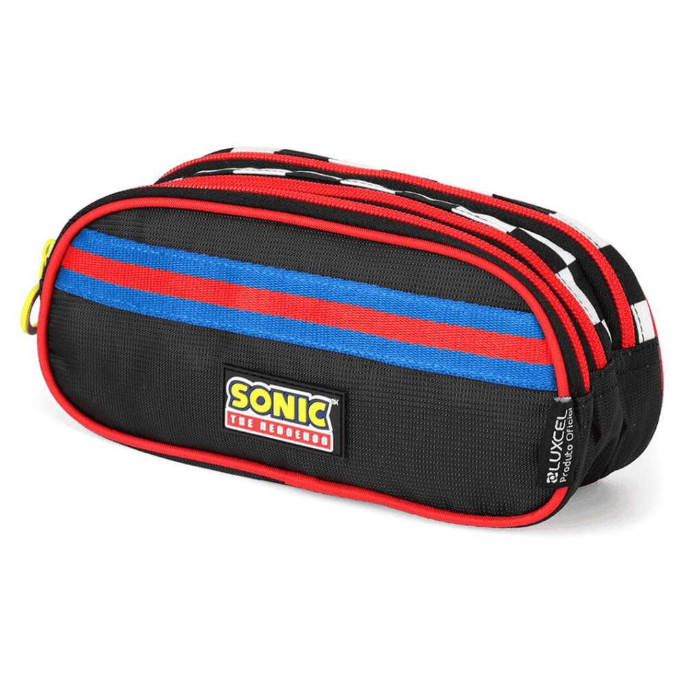 Estojo Sonic Preto Maxlog