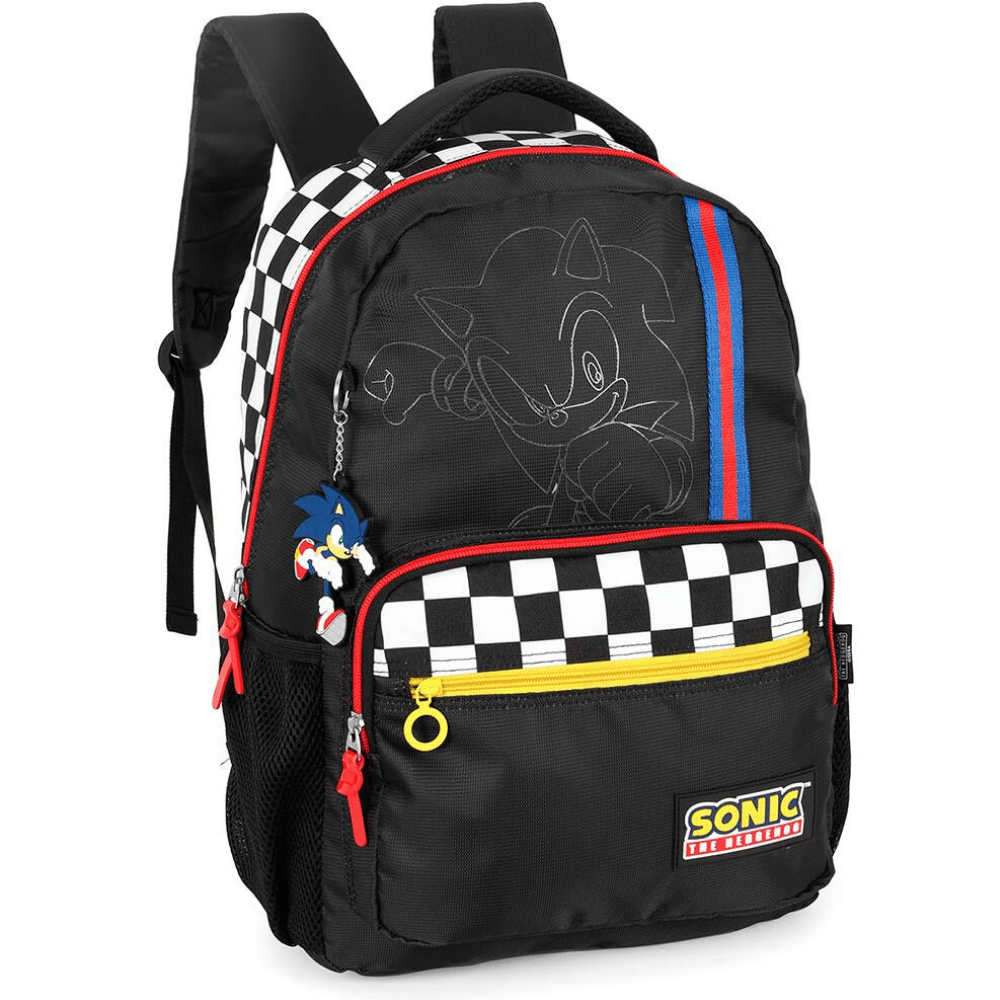 Mochila Costas Sonic Preta Maxlog