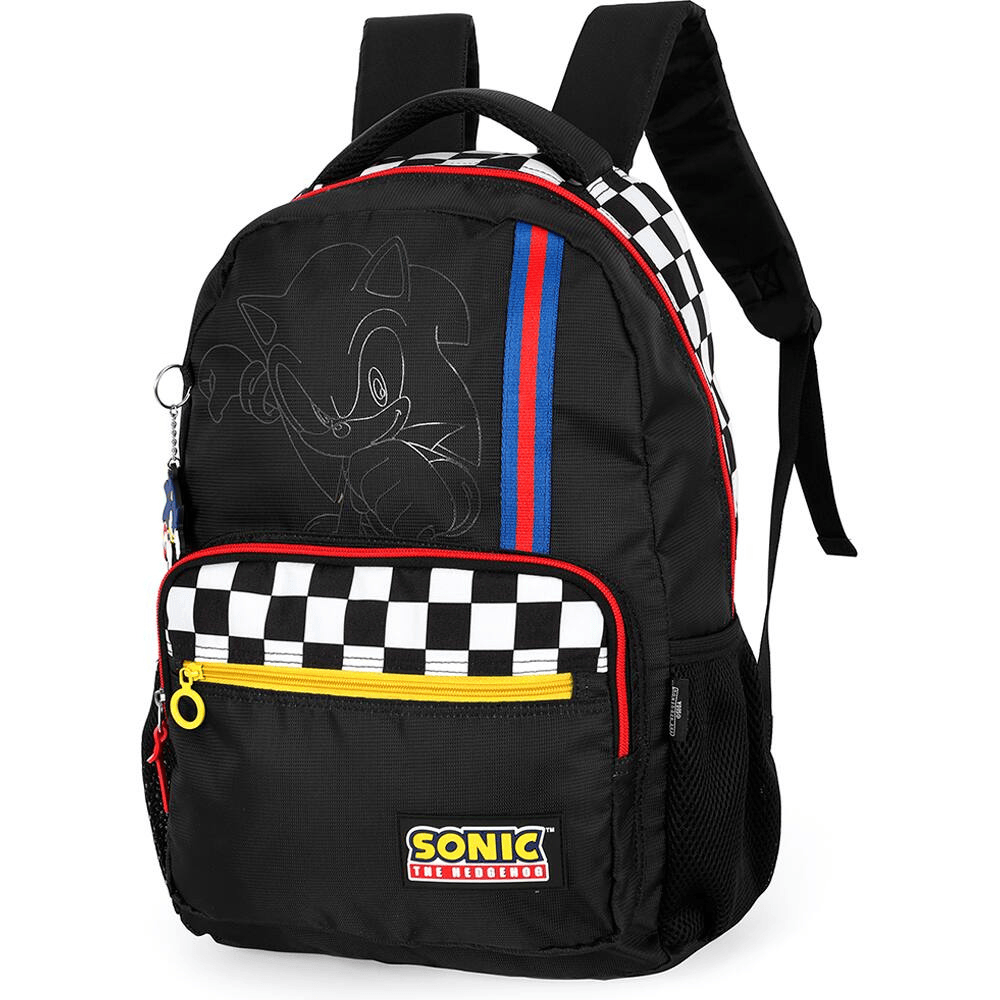 Mochila Costas Sonic Preta Maxlog
