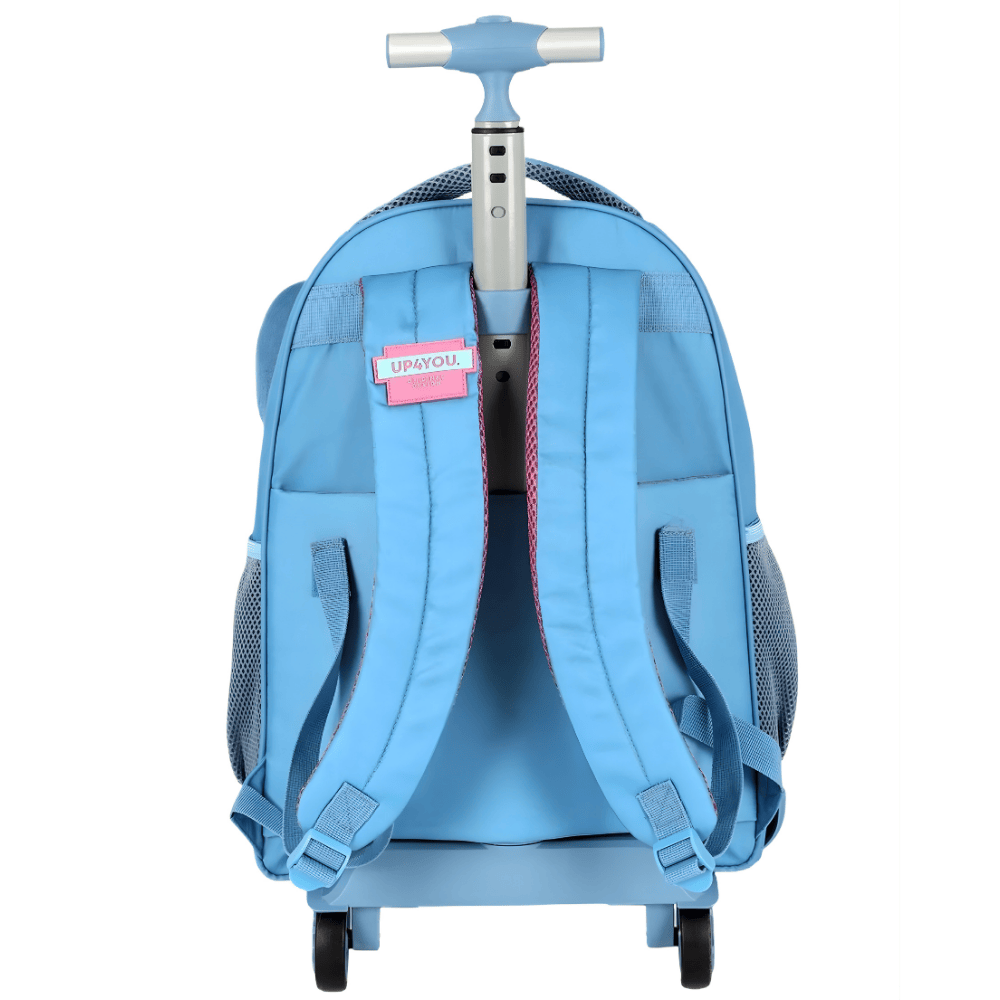 Kit Mochila/Lancheira/Estojo Stitch Azul