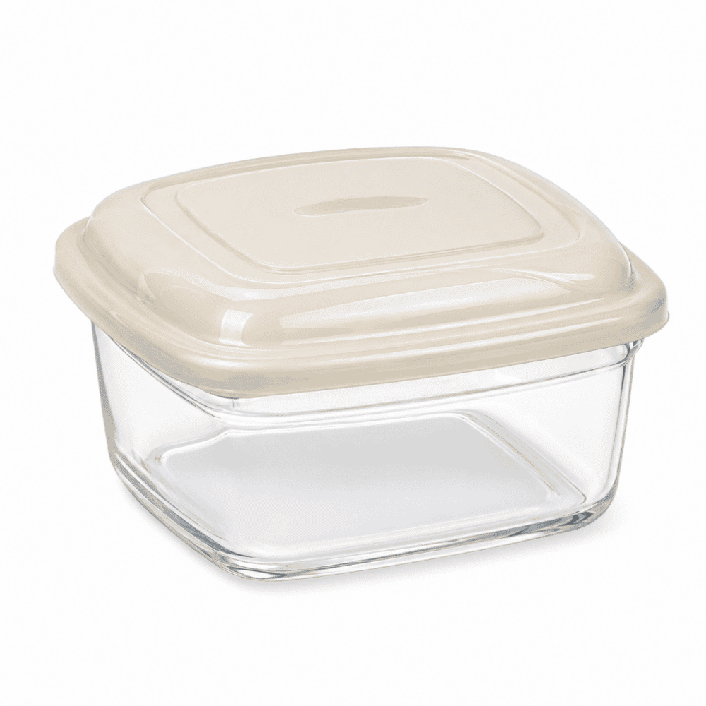 Pote Quadrado 400ml Giplas