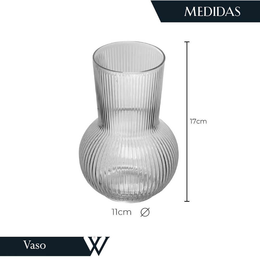 Vaso De Vidro Lines Coliseu