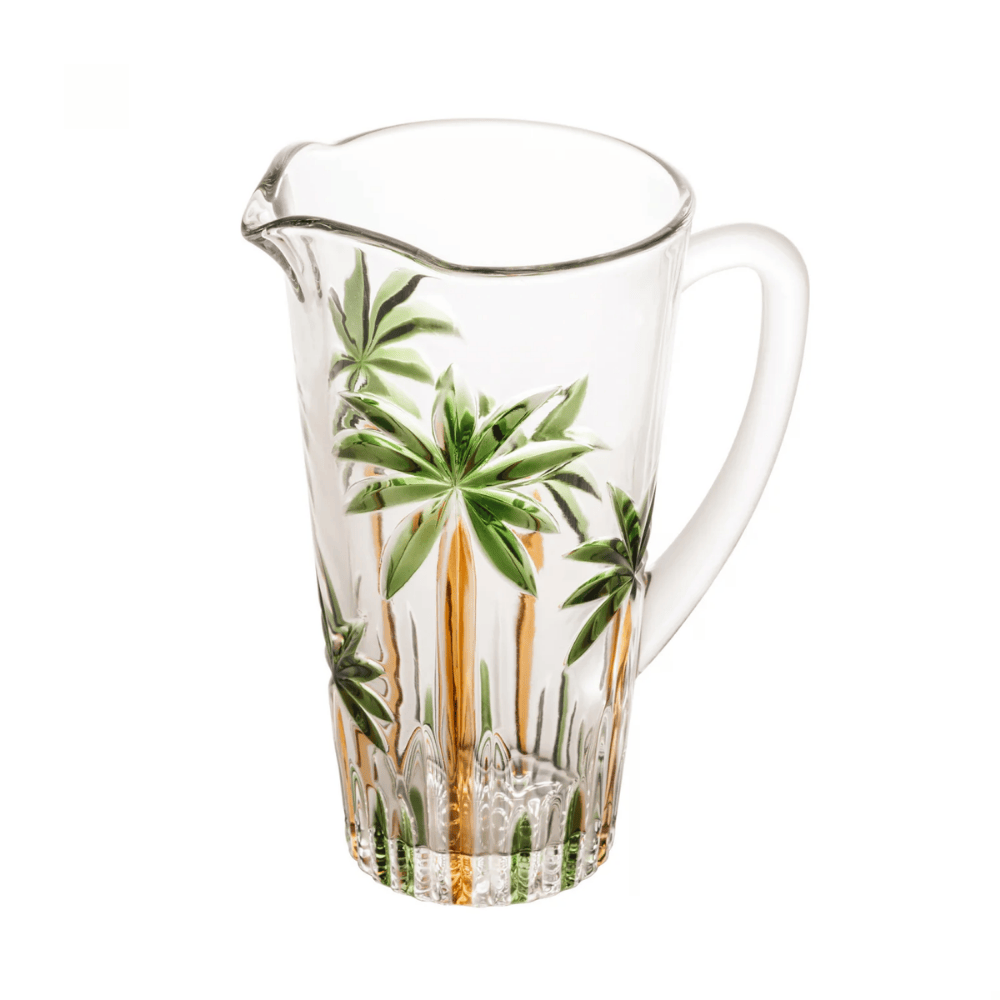 Jarra Palm Tree Handpaint 1,5 L Coliseu