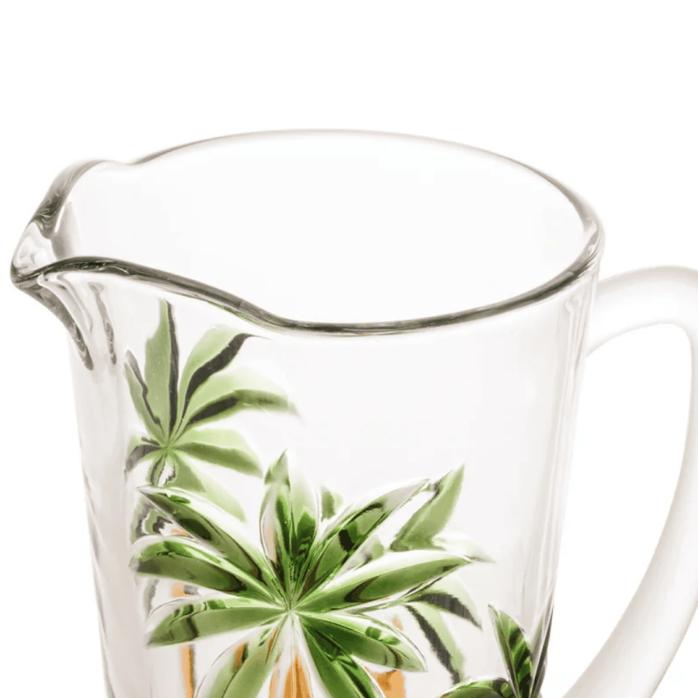 Jarra Palm Tree Handpaint 1,5 L Coliseu