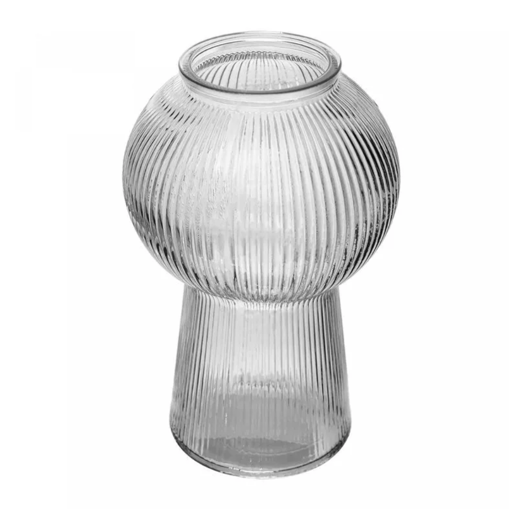 Vaso Lines De Vidro Coliseu