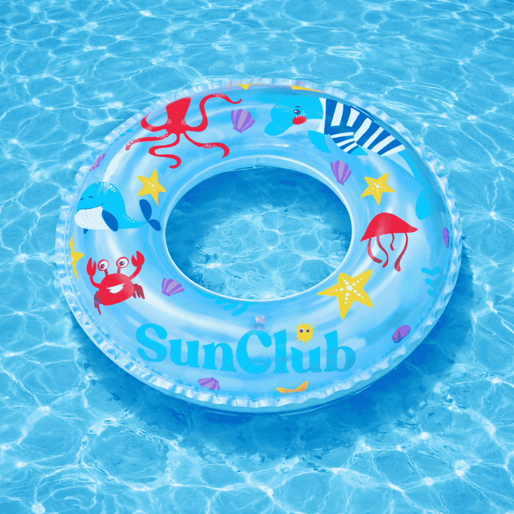 Boia Circular Fundo Do Mar 50Cm Arktoys
