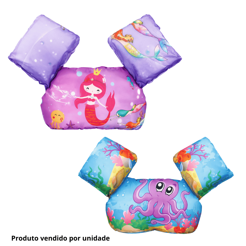 Colete Com Boia Auxiliar Arktoys