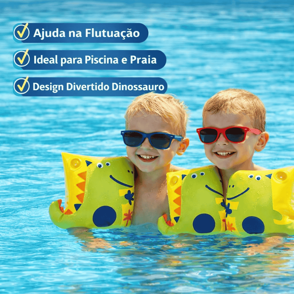 Boia De Braço Infantil Dino Arktoys