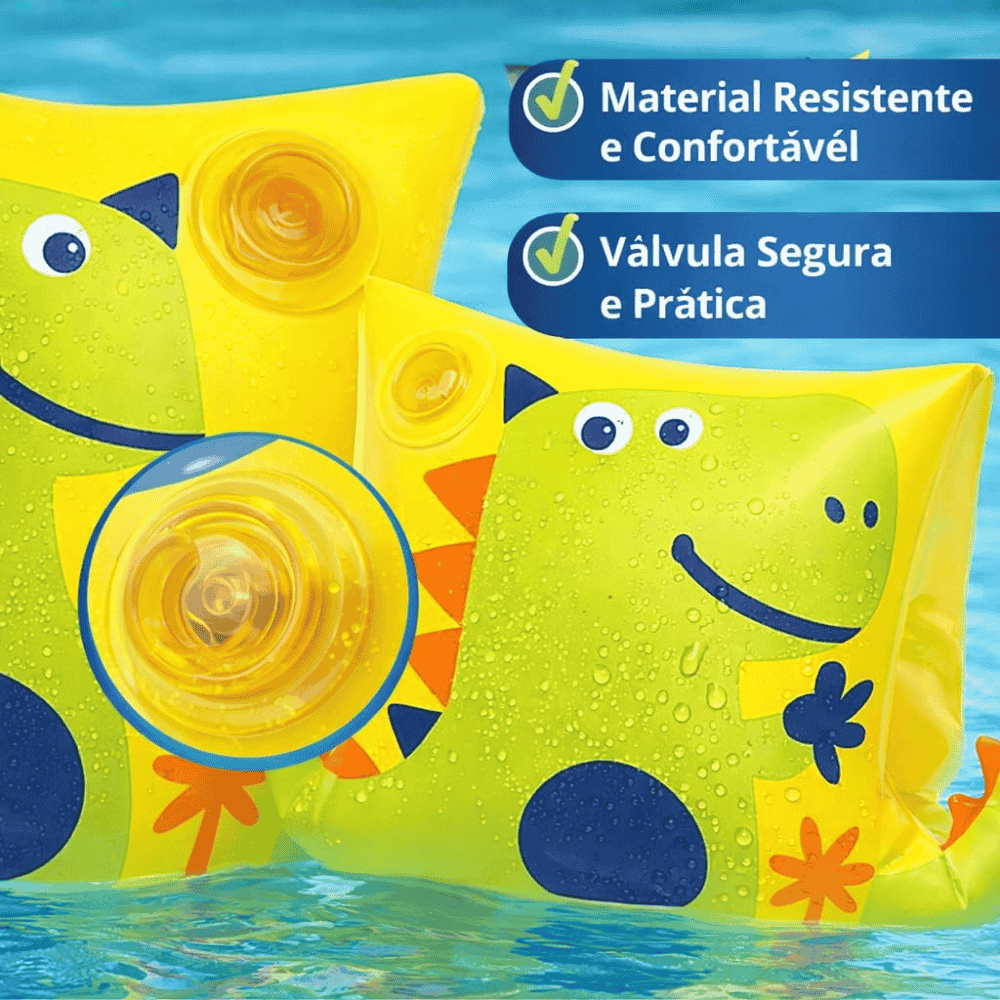 Boia De Braço Infantil Dino Arktoys