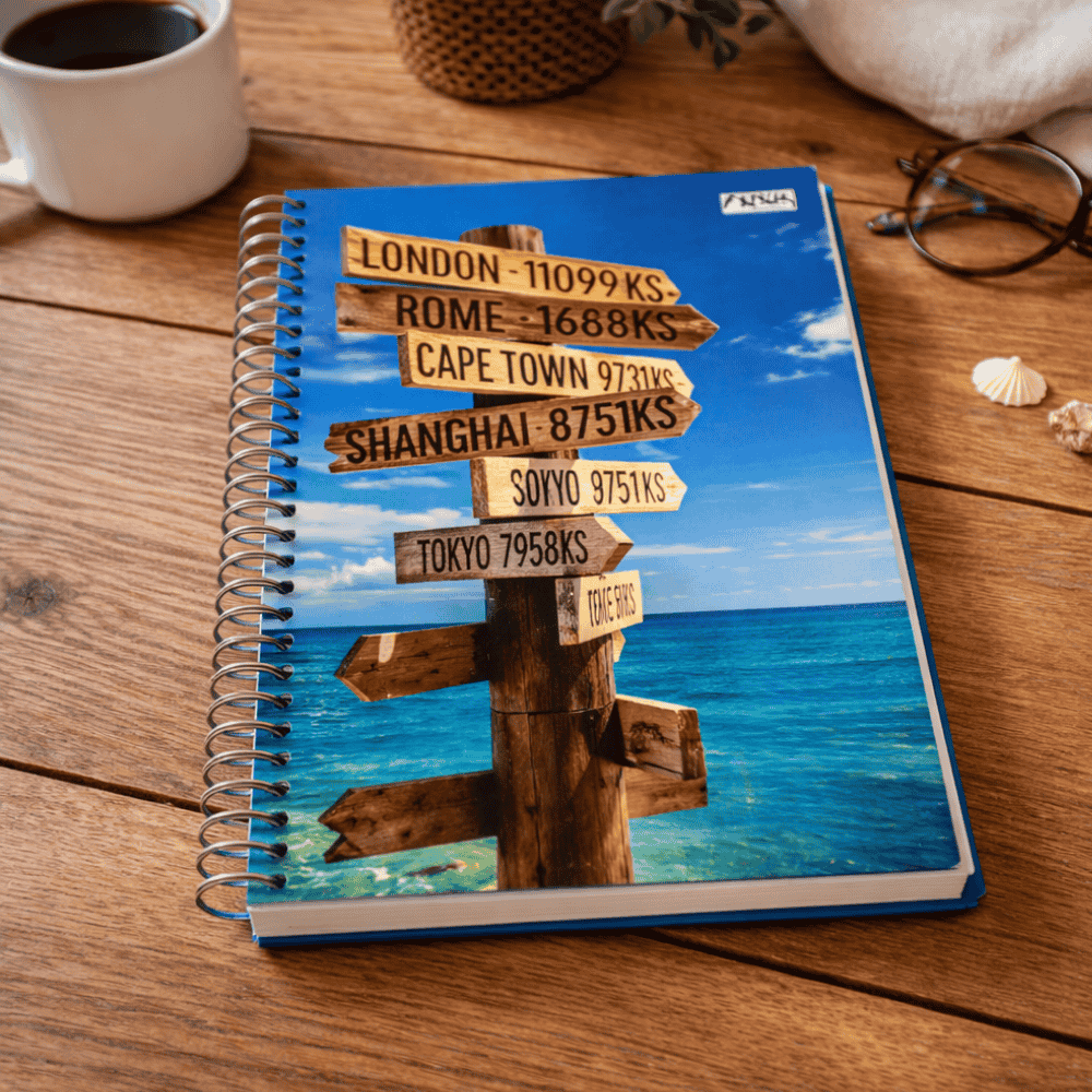 Caderno Univ Espiral Cd 15M 240Fls Positive Vibes