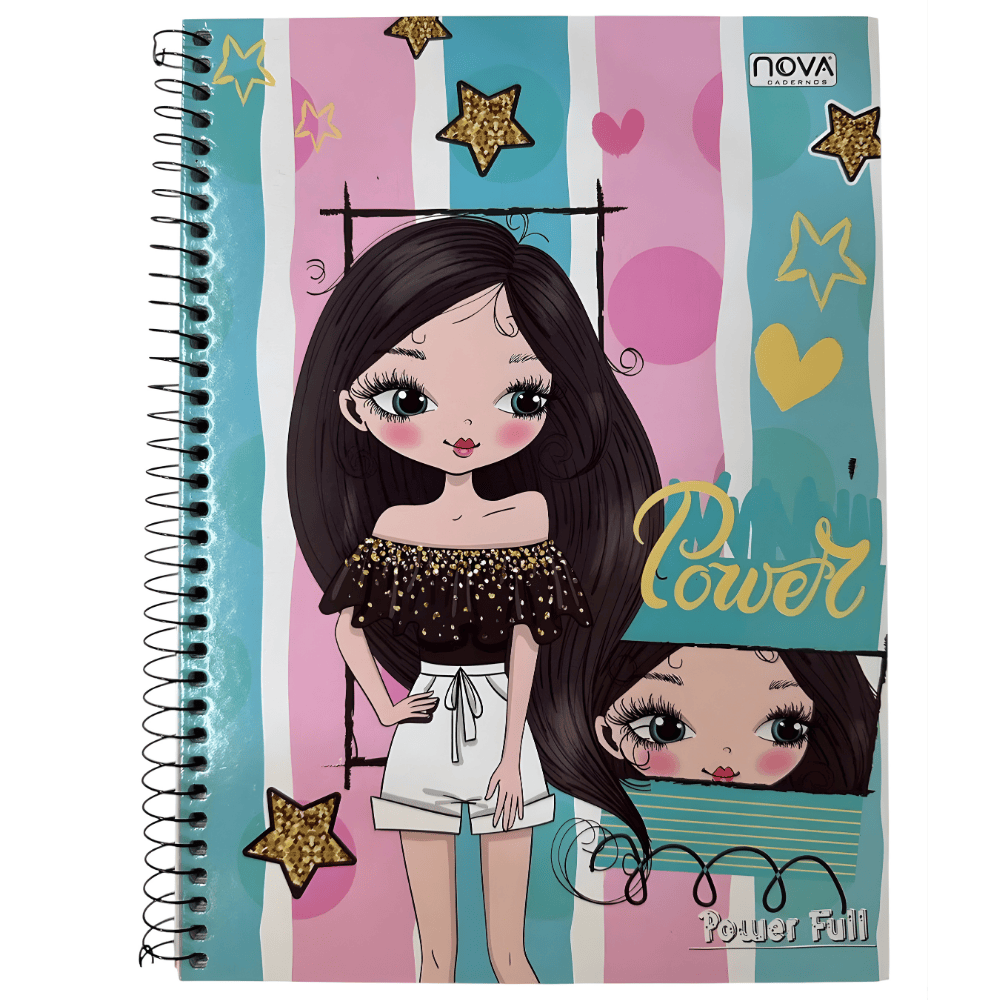 Caderno 1/8 Espiral Cd 80Fls