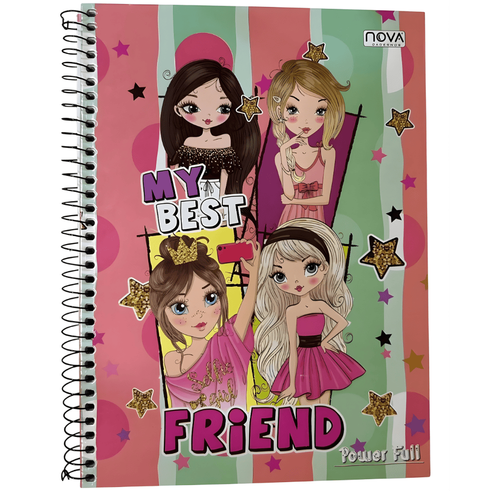 Caderno 1/8 Espiral Cd 80Fls