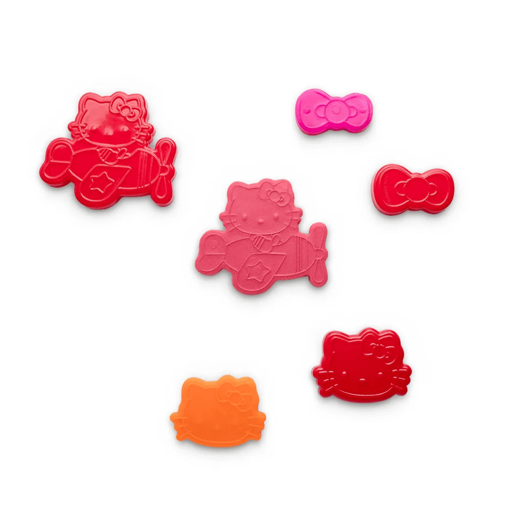 Massinha De Modelar Com Molde Hello Kitty 80G Leo E Leo