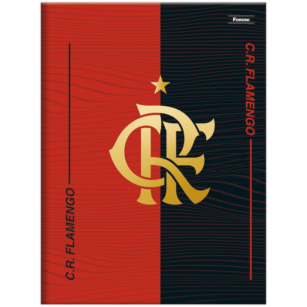 Caderno Brochura CD Mengão 80 Folhas Foroni