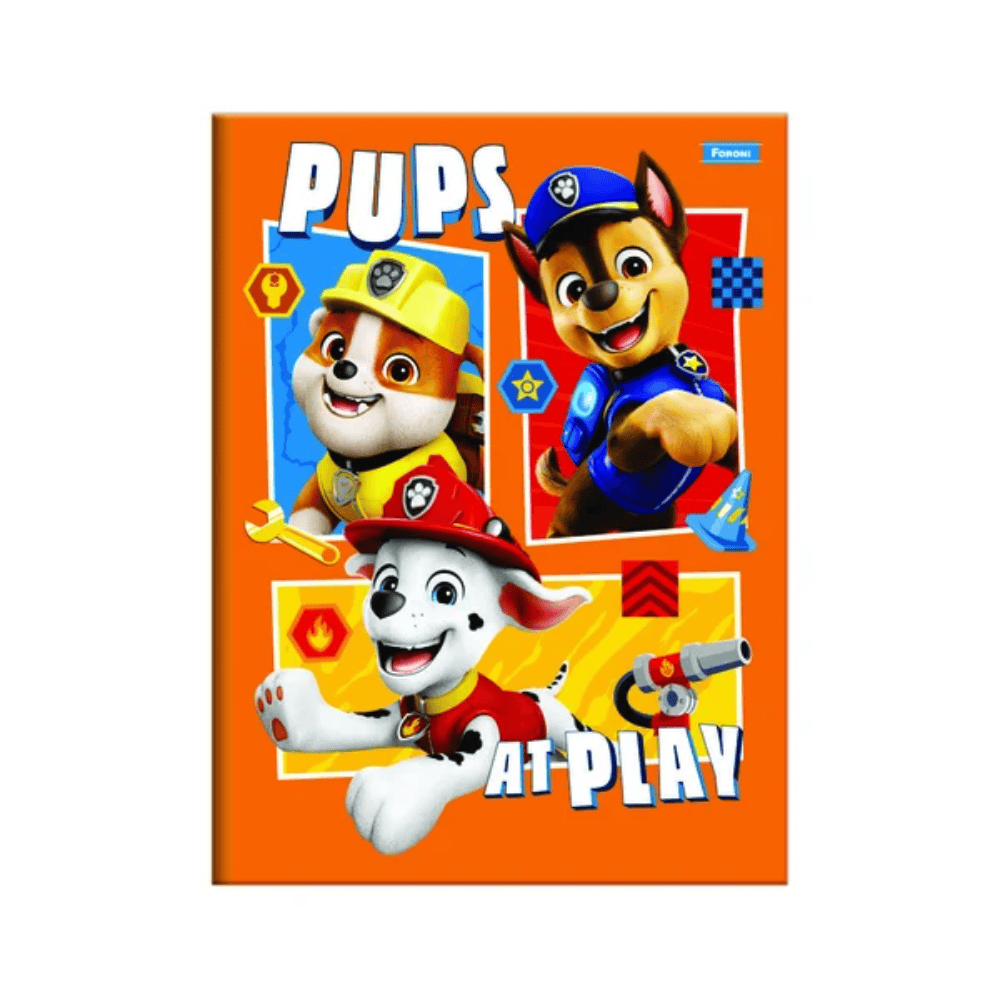 Caderno Brochura CD Patrulha Canina 80 Folhas Foroni