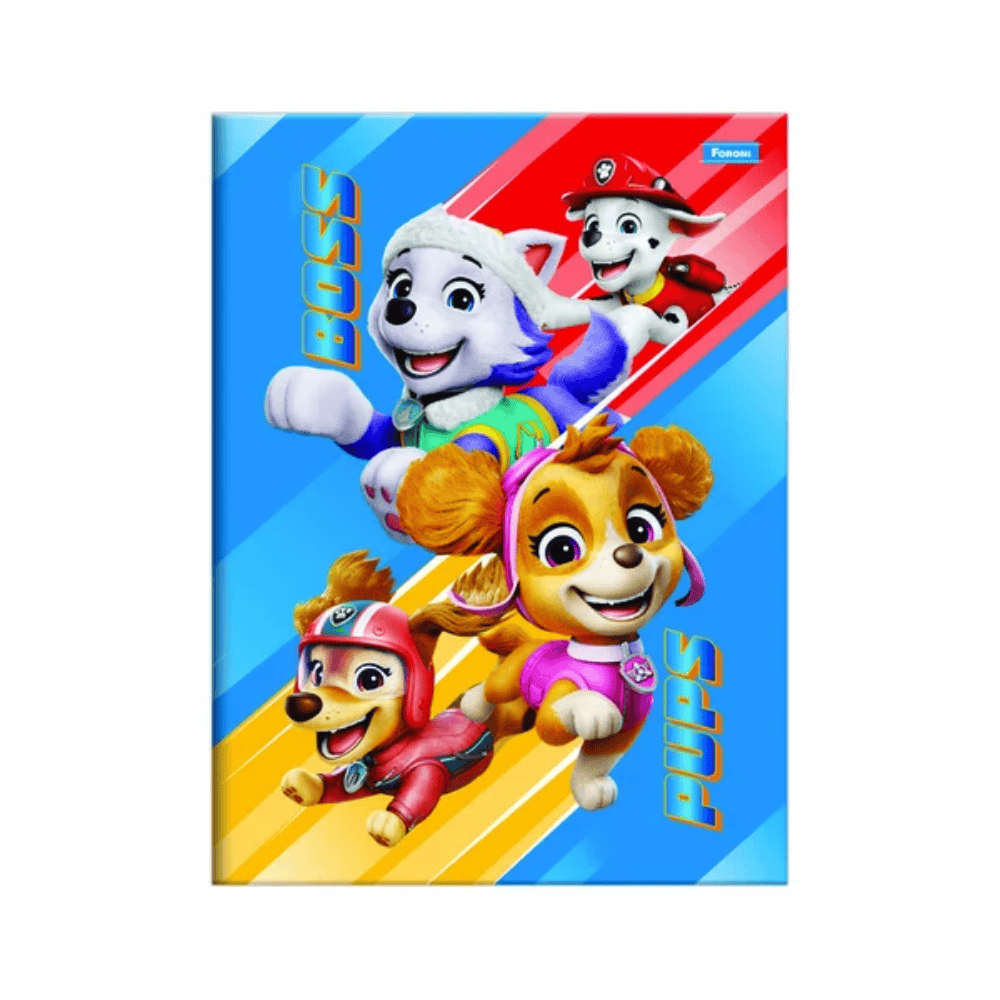 Caderno Brochura CD Patrulha Canina 80 Folhas Foroni