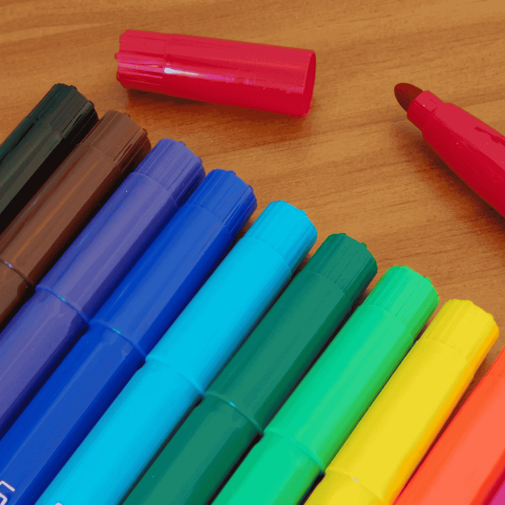 Caneta Jumbo 24 Cores Yins