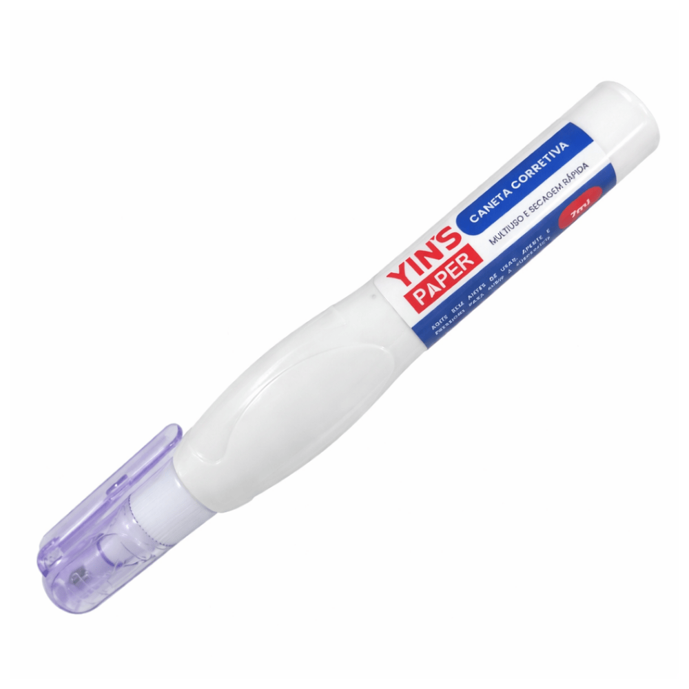Caneta Corretiva 7Ml Branco Yins