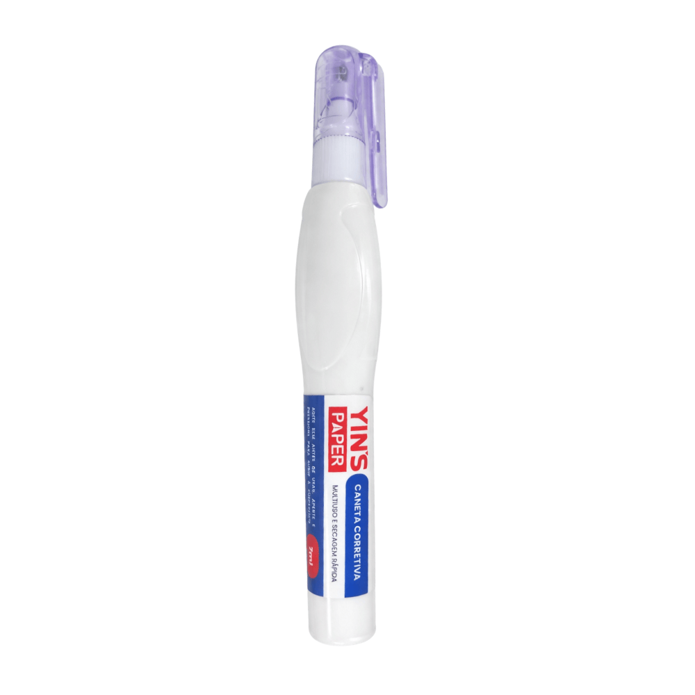 Caneta Corretiva 7Ml Branco Yins