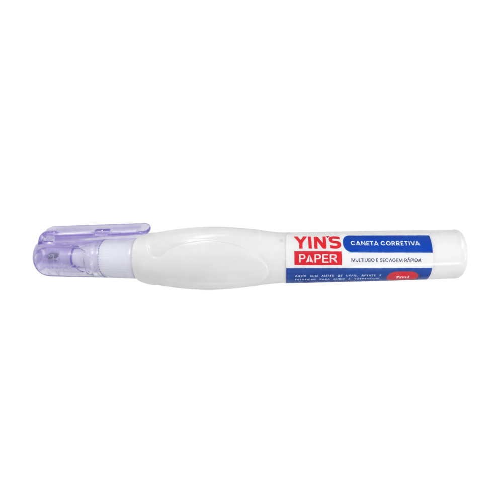 Caneta Corretiva 7Ml Branco Yins