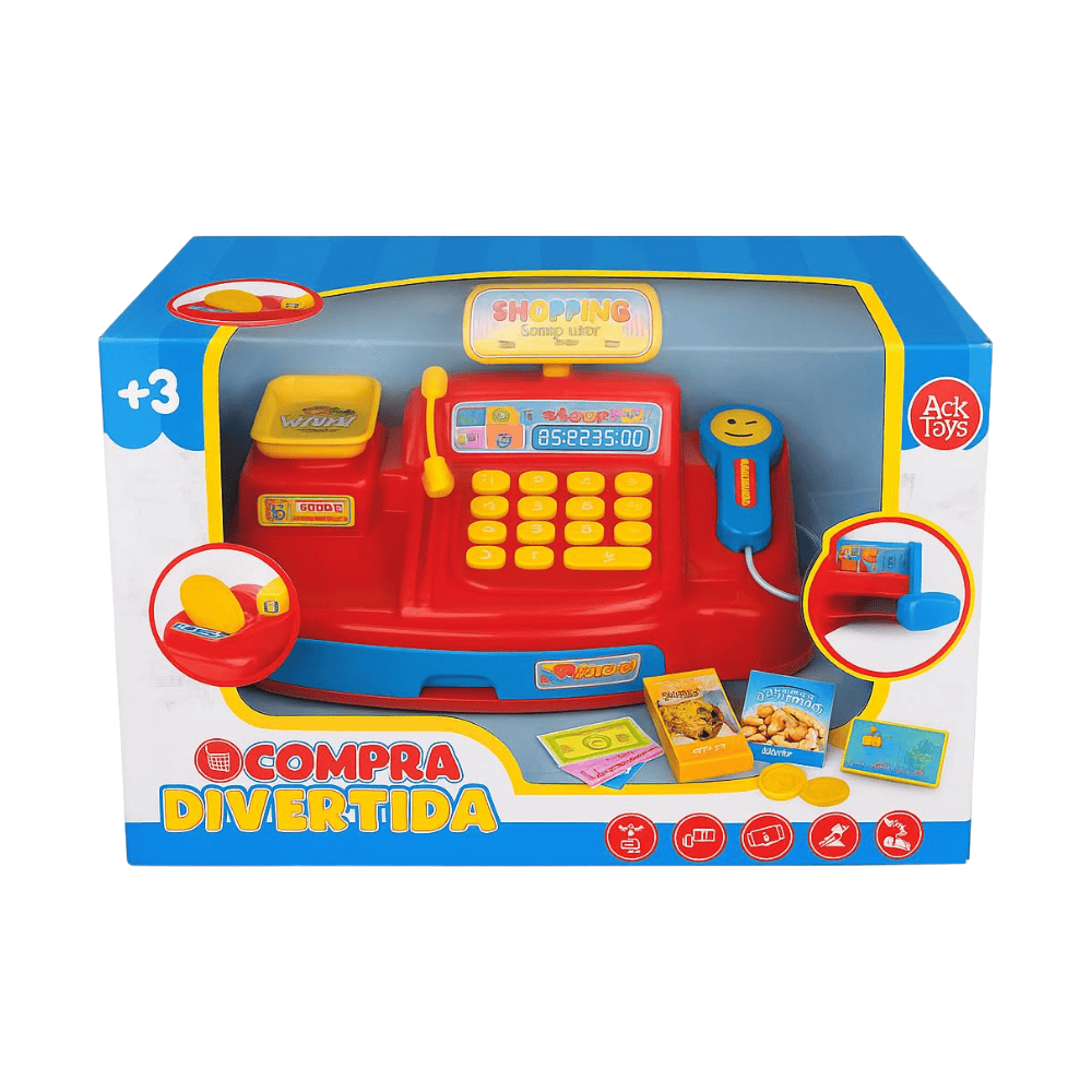 Caixa Registradora Mercadinho Arktoys