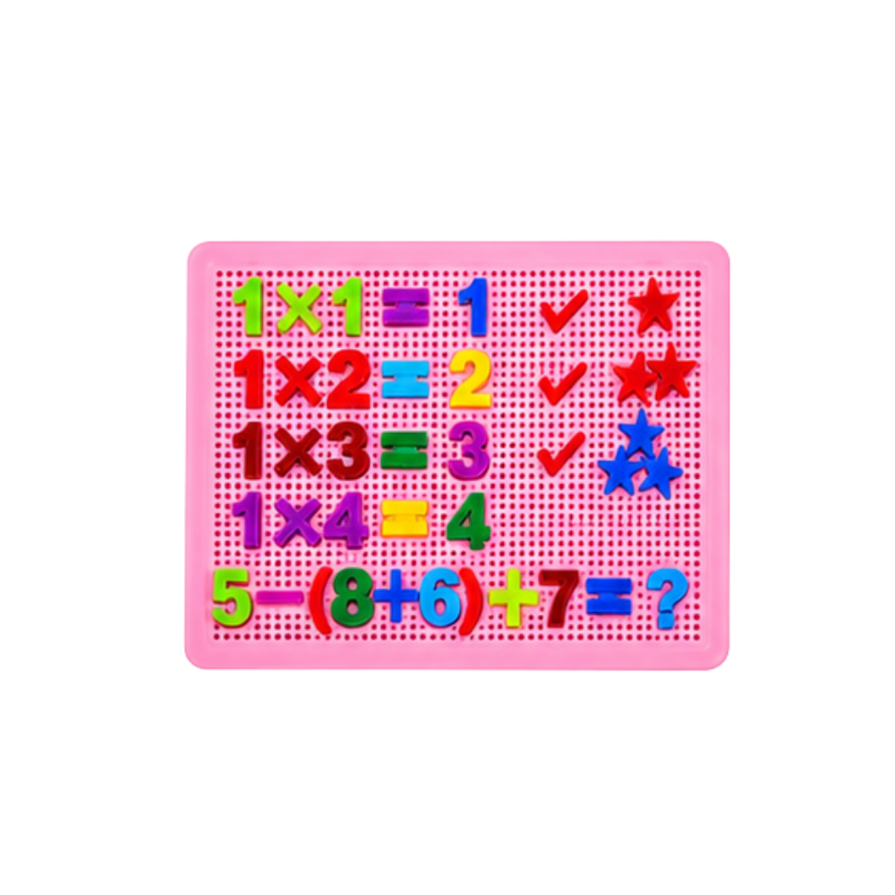 Brinquedo Educativo de Montar Letras e Números Ark Toys