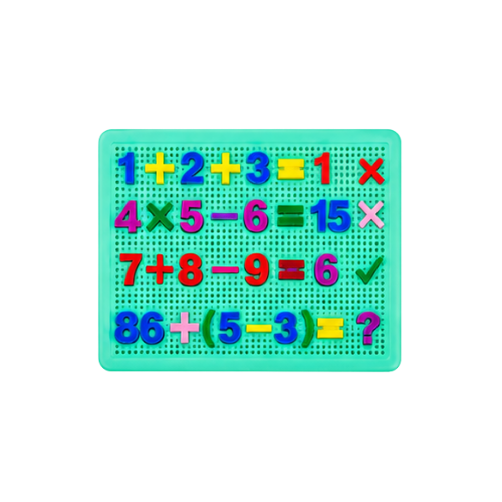 Brinquedo Educativo de Montar Letras e Números Ark Toys