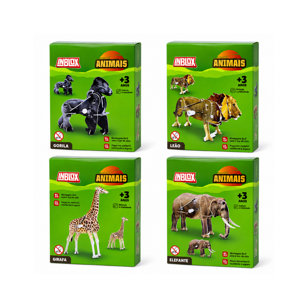 Brinquedo de Montar Inblox Animais Ark Toys