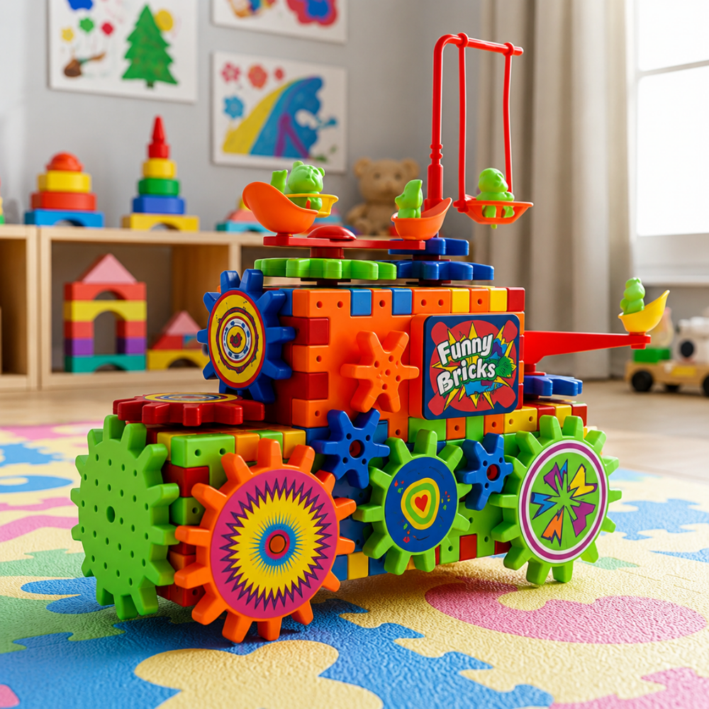 Brinquedo de Montar Creative 84 Peças ArkToys